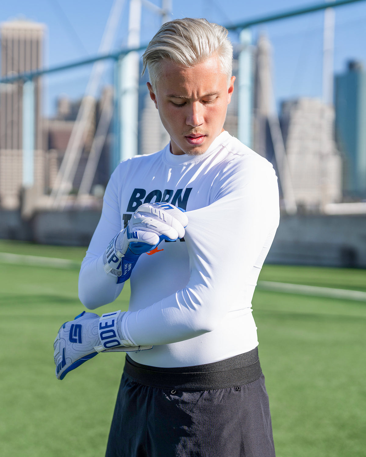 Gripmode Goalkeeper Baselayer White