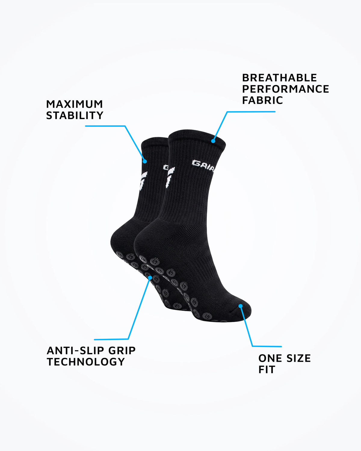 Gripmode Socks Pro Black