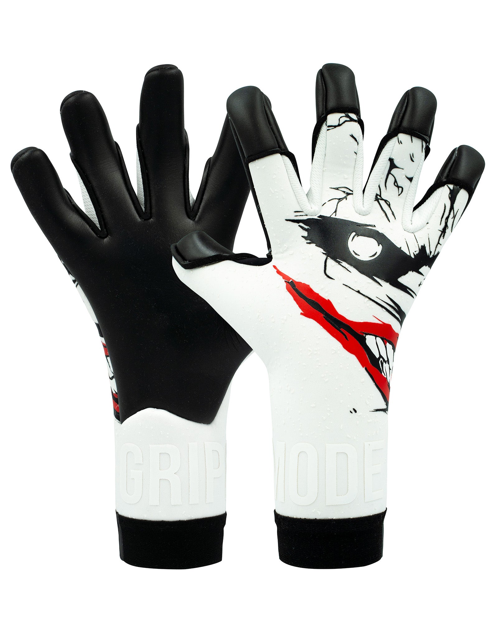 Gripmode Goalkeeper Gloves Halloween Edition strapless pro Gloves