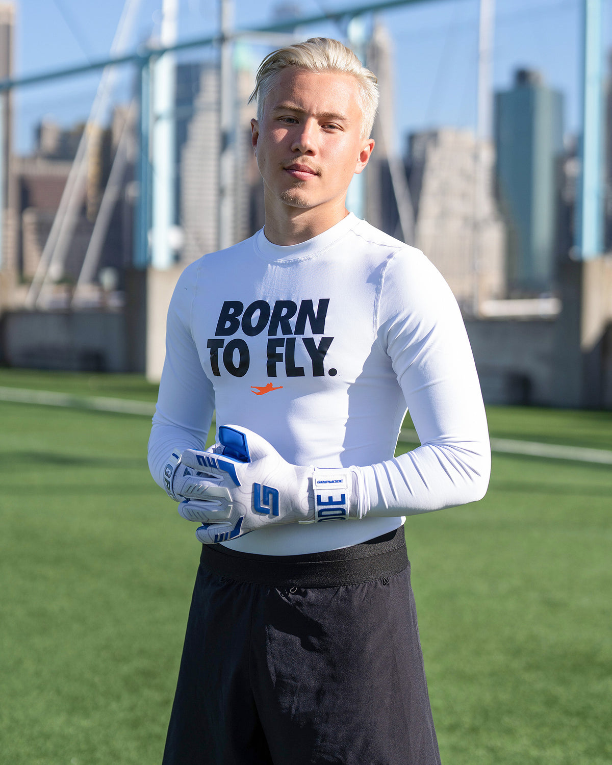 Gripmode Goalkeeper Baselayer White