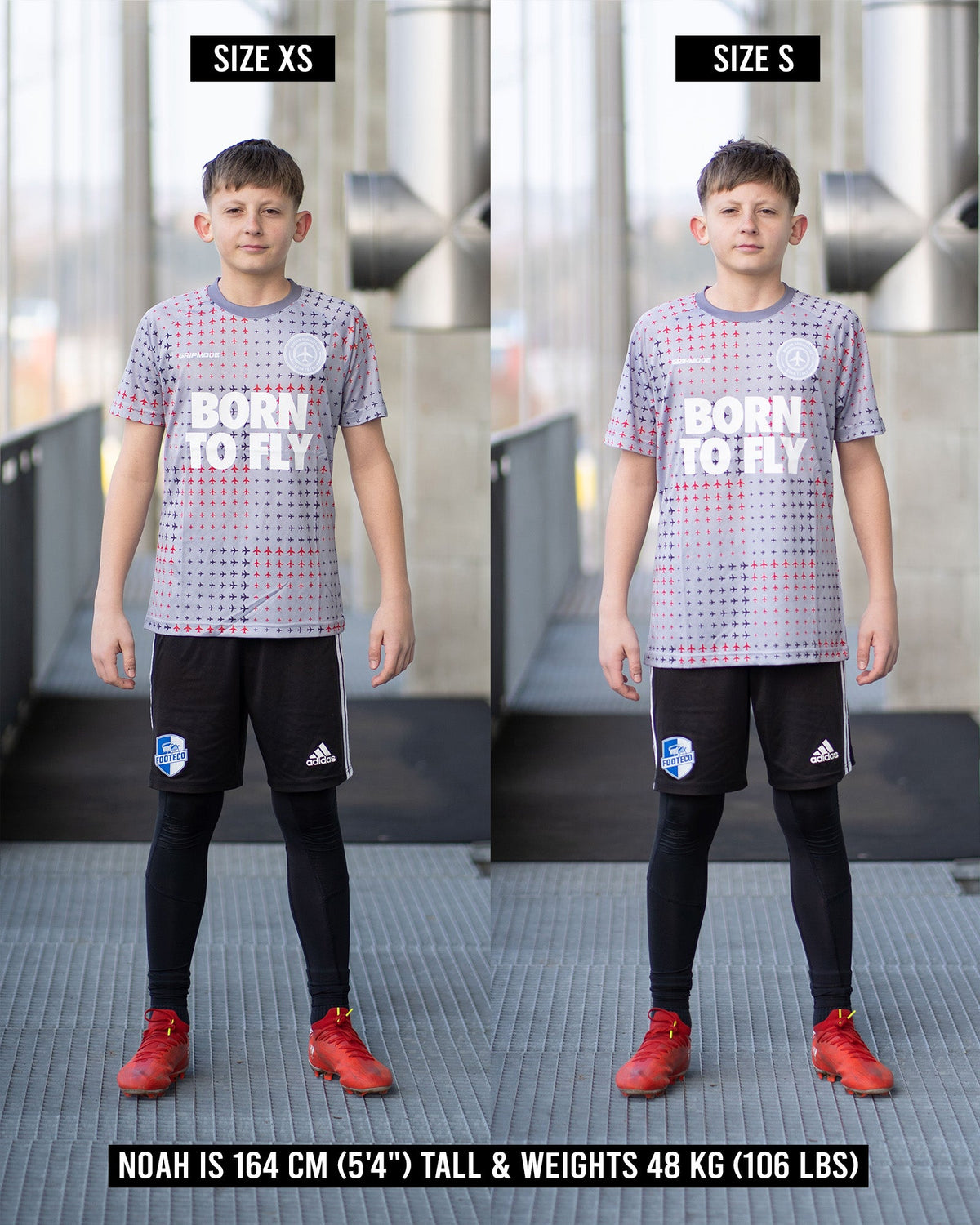 Born To Fly Goalkeeper Jersey Grey Modern goalkeeping