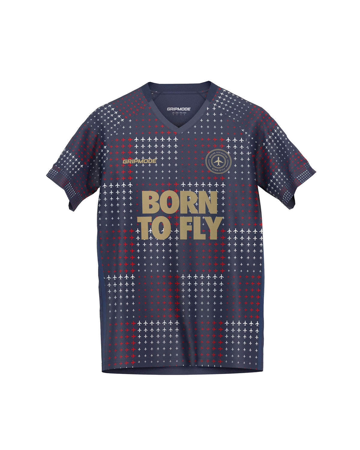 Born To Fly Goalkeeper Jersey Grey Modern goalkeeping