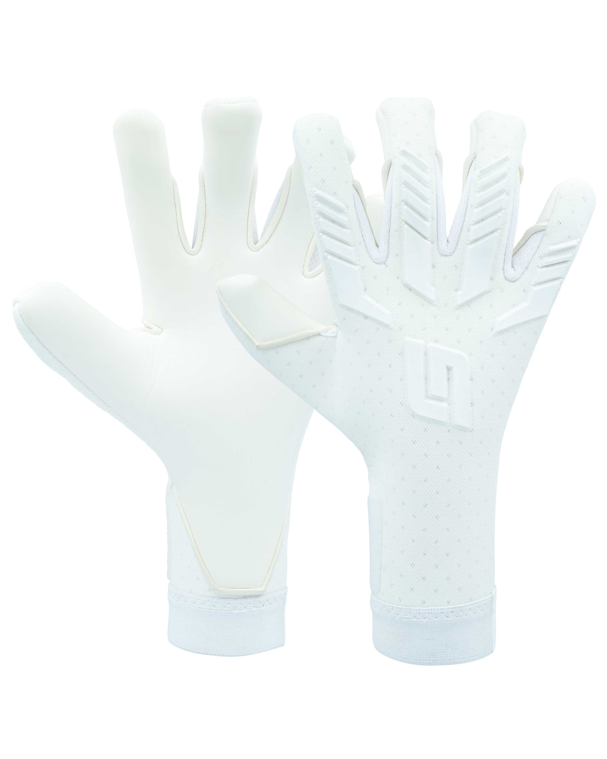 Pro Goalkeeper Gloves Gripmode Whiteout Hybrid 2.0 4mm Pro Latex 