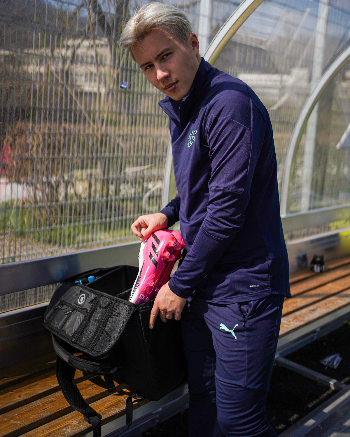 Soccer Football Backpack Gripmode Modern Goalkeeping