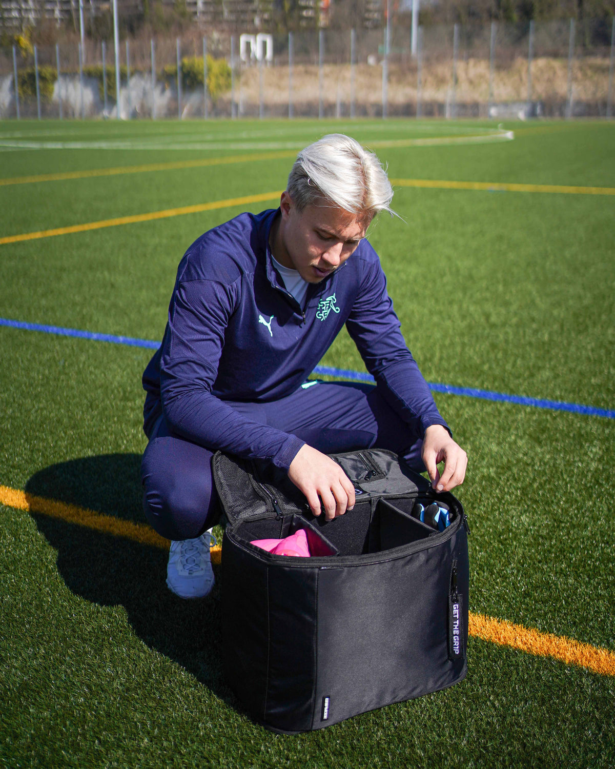 Soccer Football Backpack Gripmode Modern Gk