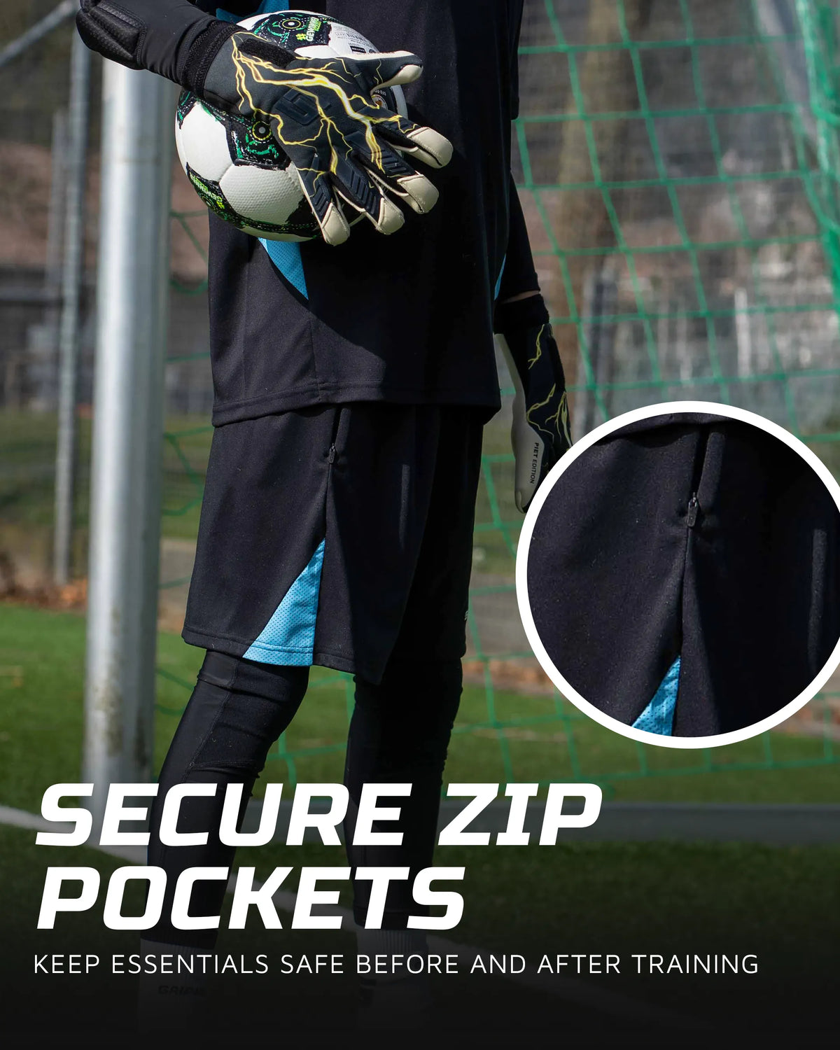 GK Shorts Aqua