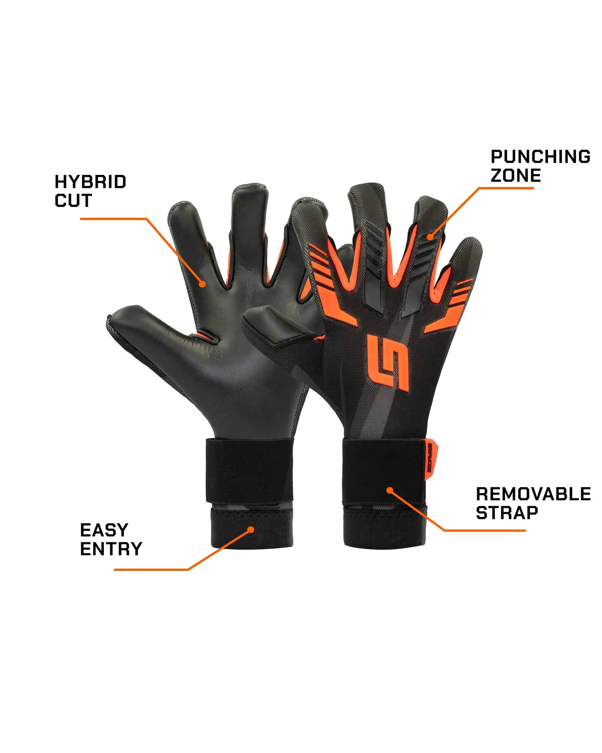 no gravity handschuhe Goalkeeper Glove Gravity Hybrid 2.0