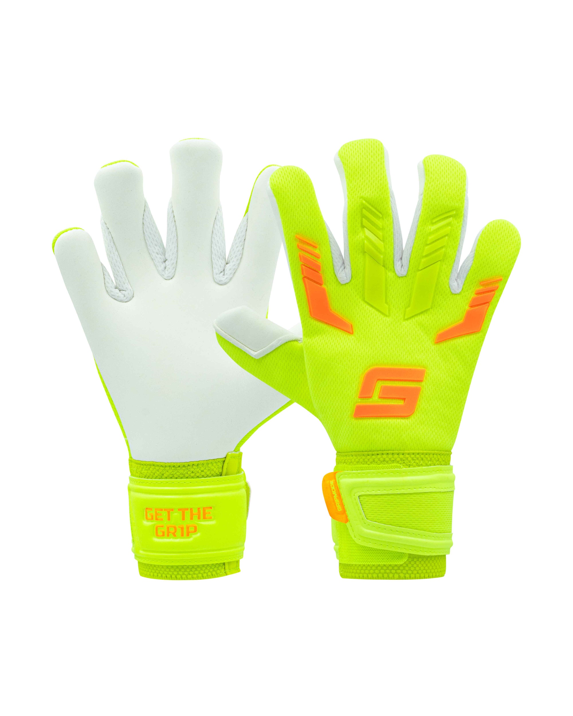 Gripmode Venom Junior 2.0 Goalkeeper gloves with hybrid cut for kids soccer and football