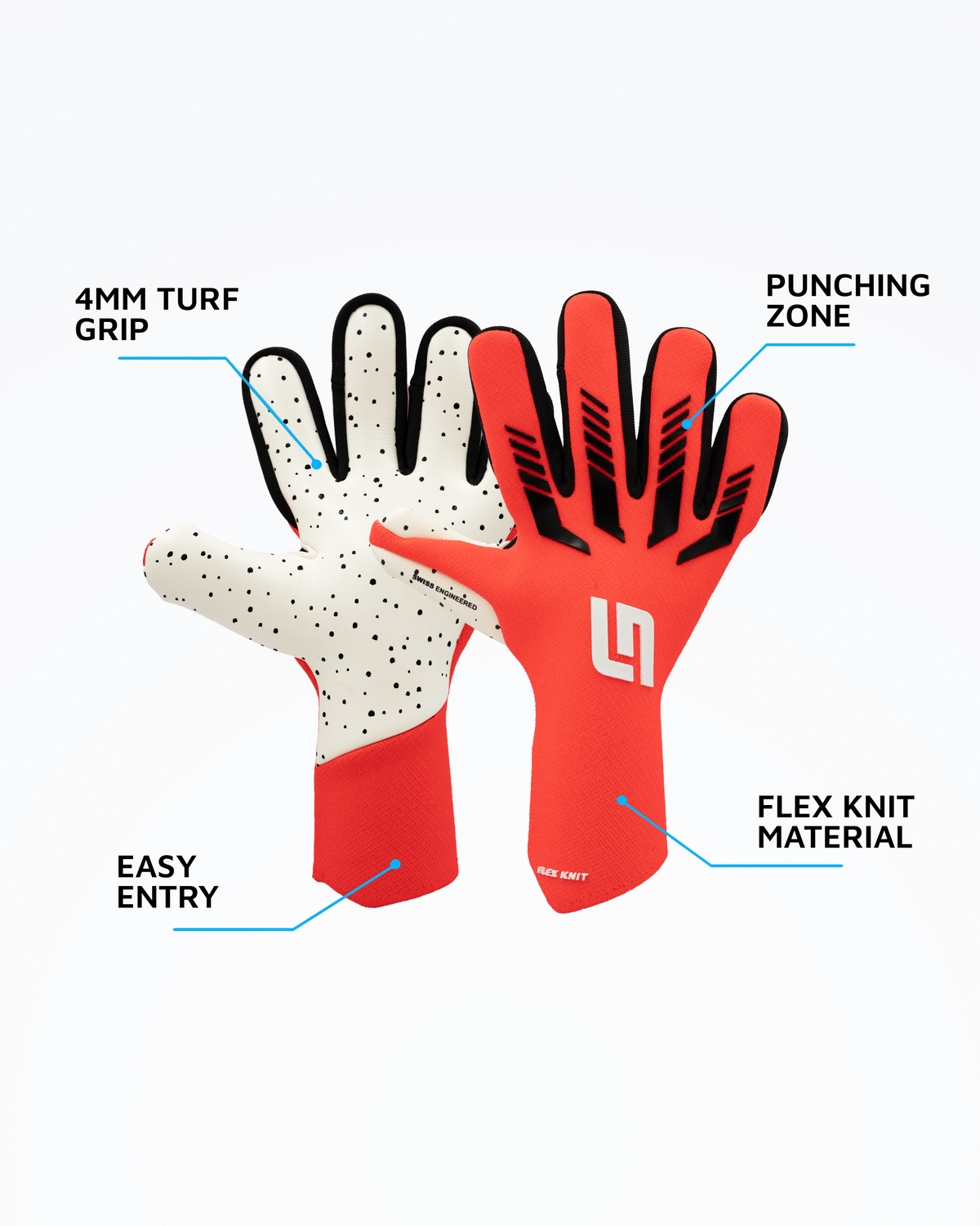 Gripmode Red Turf Knit 2.0
