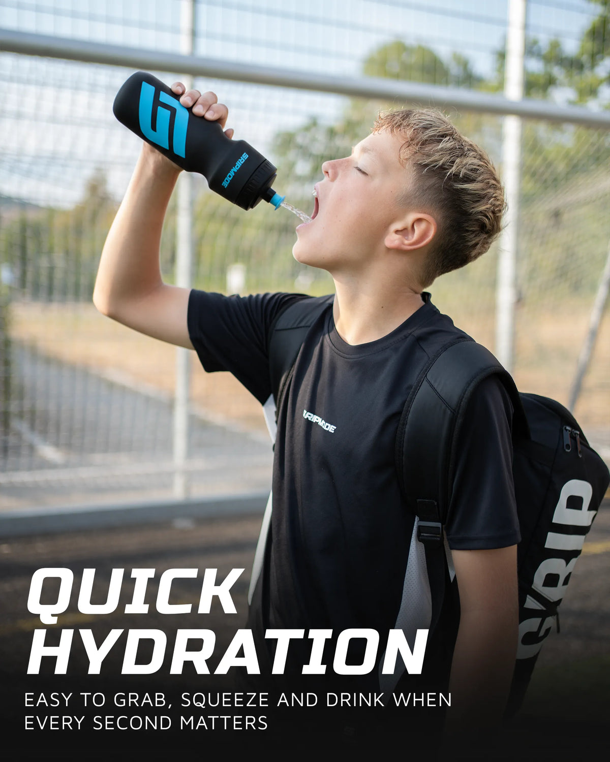 Gripmode Drinking Bottle Black