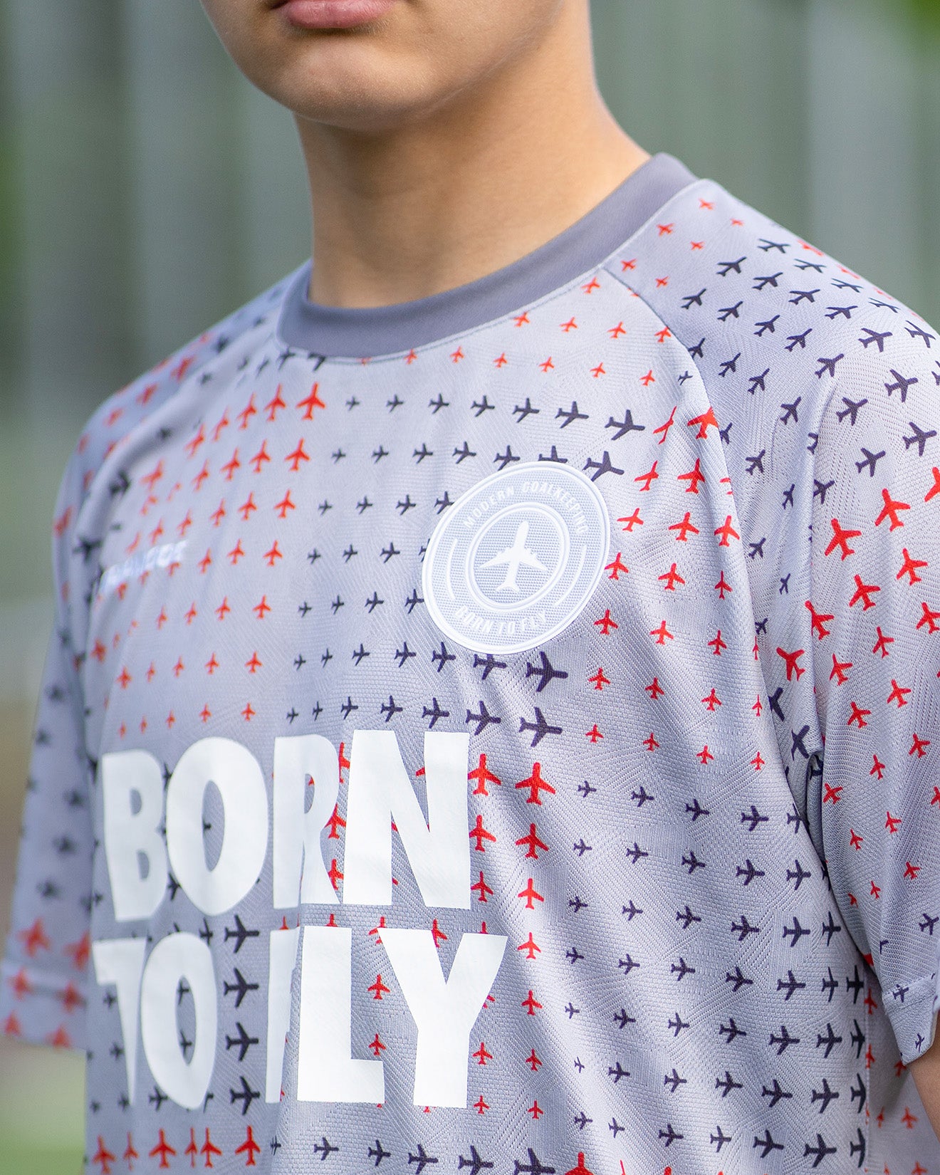 Born To Fly Goalkeeper Jersey Grey Modern goalkeeping