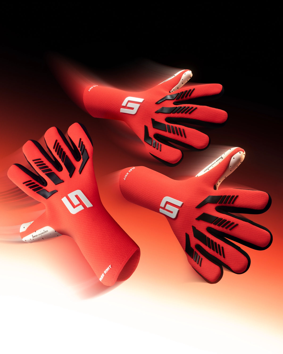 Gripmode Red Turf Knit 2.0 Torwarthandschuh für Kunstrasen